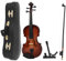 Miniatur Violine Modell, Holz Miniatur Violine Modell Mini Musikinstrument Modell Ornamente mit Geschenkbox für Geschenksammlung Wohnzimmer Desktop Dekoration Ornamente