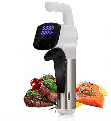 KELUNIS Sous Vide Precision Cooker, 1000 Watts WIFI Sous Vide Machine Immersion Circulator Temperature Control with Digital LCD Display, Stainless Steel