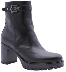 Nero Giardini I411853D Tronchetti Donna in Pelle - Nero 39
