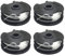 CDIYTOOL Bobine de Fil pour débroussailleuse Parkside, bobines à Alimentation Automatique de 1,65 mm pour Parkside PRTA 20 Li C3 IAN351753