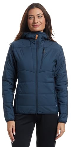 Fjällräven Damen Keb Padded Hoodie Jacke, Mountain Blue, XS