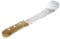 Winkee - Premium Grillmachete aus Edelstahl mit Holzgriff I Grillbesteck Spatula mit Flaschenöffner I Geschenk für Männer