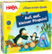 HABA Meine ersten Spiele – Auf, auf Kleiner Pinguin – Brettspiel ab 2 Jahren mit lustigen Pinguin-Figuren aus Holz – Fördert erste Spielerfahrungen – 1307056001