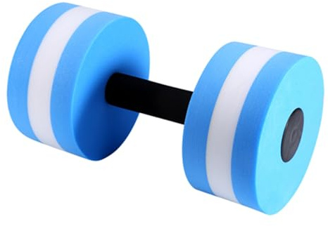 PUNELE 2PCS Wassergymnastik Geräte, Hanteln Set, Wasserhanteln, Wassergymnastik Zubehör, Aquatic Übungshanteln, Wasserhanteln Schwimmen Barbells, Eva-Schaum-Hantel Aqua-Fitness,