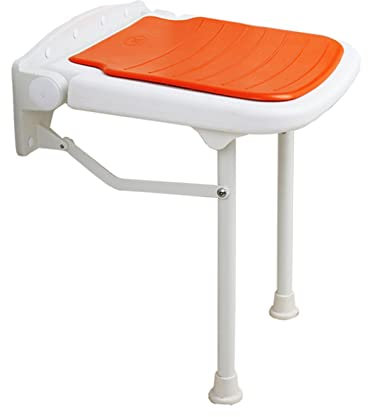 VVHUDA Badezimmer Klapphocker Sitzhocker gegen die Wand Stuhl Duschhocker Klappstuhl Wandstuhl Wechsel Sho(Hocker) kleines Geschenk