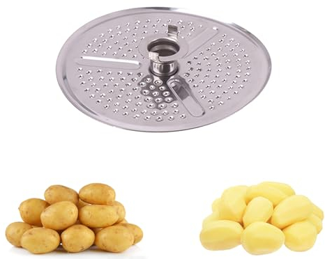 TUKEVA 1 éplucheur pour Thermomix TM6 TM5 - Éplucheur de pommes de terre, fruits et légumes - Argenté