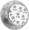Aadfaewr Runder Mechanischer 60-Minuten-Küchentimer, Visuelle Küchen-Timer-Uhr, Ideal Zum Kochen Und Backen Schwarzer Traumfänger 8 x 8 x 3.3 cm