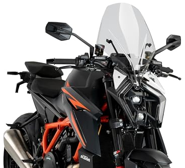 Puig 21907W New Generation Naked Touring Aerodynamik, Transparent