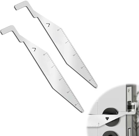 XQMMGO Pack de 2 outils d'ouverture de porte, gadgets de pompiers, outils de serrurier, outils d'ouverture de porte, pour pompiers, premiers intervenants, policiers
