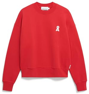 ARMEDANGELS Damen Sweatshirt aus Bio-Baumwolle Iconic Å ALIZAA Oversized Fit Coral Blush
