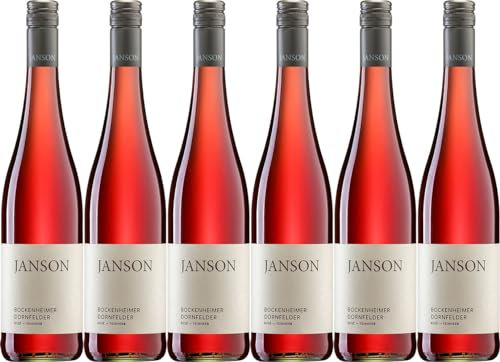 Schloss Janson Bockenheimer Dornfelder Rosé 2024 Feinherb Bio (6 x 0.75 l)