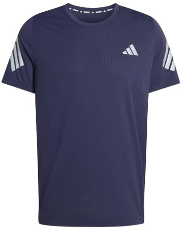 adidas Men's ADI365 Running Climacool Iconic T-Shirt, Noble Ink, M