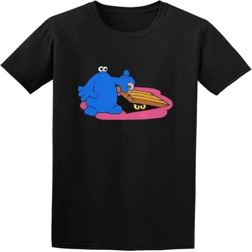 The Trap Door T-Shirt Mens Retro 80S Kids Tv Program Animated Cartoon Show Top Men Black L