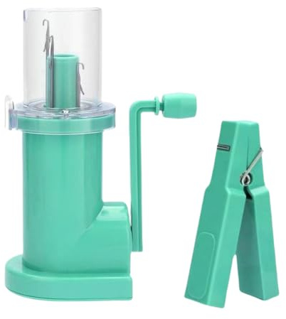 Besreey Macchina per maglieria a mano domestica, macchina per maglieria, a mano, mulino a maglia con manovella, francese a maglia bobina, macchina per maglieria manuale a corda domestica