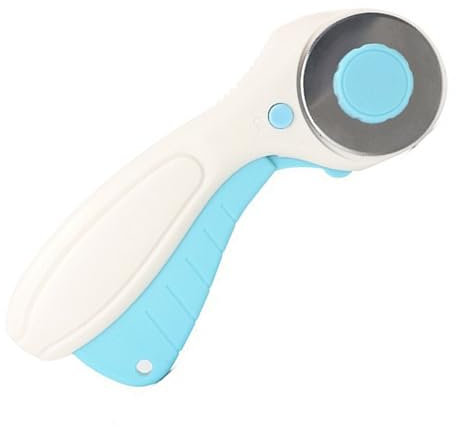 Coupe-tissu de 45 mm pour couper le cuir, les plaques de cuisson, le papier, le matelassage, le cuir, les vêtements, le cuir