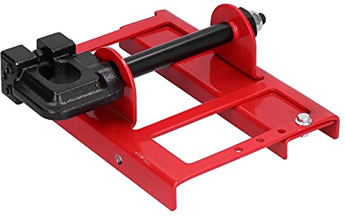 TOPINCN Kettensägenschleifer, Holzschneidführung, Stahlmaterial, Vertikal, Mini, Tragbar, Holzfräsen für Zeder, Walnuss, Eiche