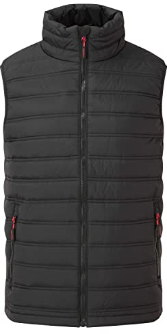 TuffStuff Men's 235 Elite Ribbed Bodywarmer, Black, Size X-Large