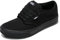 Vans Hombre Zapatillas De Lona Atwood, Black/Black, 44 EU