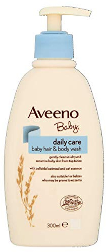 Aveeno Baby Daily Care Hair and Body Wash, 300 ml