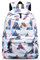 Mädchen Schulrucksack Modischer Freizeitrucksack für Frauen Teenager Jungen Wasserdicht Tasche Schulranzen Tagesrucksack mit Laptopfach Berg