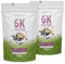Nutri + Proteinpulver Blueberry Muffin 2 kg - Eiweißmix Blaubeere - Mehrkomponenten Eiweiß Pulver - 6k Proteinmischung mit 80% Protein ohne Zucker