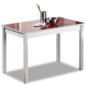 ASTIMESA Mesa de Cocina Tipo Libro Rojo 50x90cm
