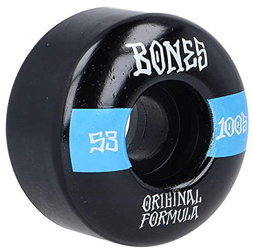 Bones 100s OG #19 V4 Black/Blue 53mm Rollen