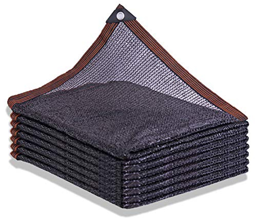Perfektes Schattiernetz im Freien,50% Shading Rate,Sonnenschutznetz,Einfacher Aufzuhängender Beschattungsnetz für Patio Backyard Garden Carport,Größe Kann Anpassbar Sein (4x6m)