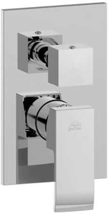 MISCELATORE MONOC. INCASSO DOCCIA CON DEVIATORE 3 VIE ELLE Cromo