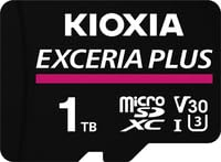 KIOXIA Micro SD 1TB EXCERIA Plus UHS-I C10 R98 with Adapter