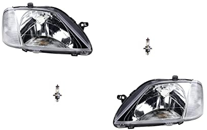 Johns, passend für Dacia Logan Scheinwerfer 09/04-05/08 mit H4 als Set links & rechts