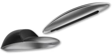 Solumics.Case® - Etui Ergonomique pour Apple Magic Mouse | pour Une Souris iMac Ergonomique (Noir/Argent)