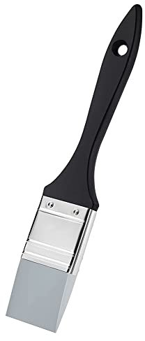 Herklotzn Pinceau plat en silicone souple pour peinture acrylique et à base d', 3,8 cm