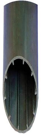 Pali sostegno ortaggi pomodori tutore piante in plastica pvc Tenax (8, 210 CM)