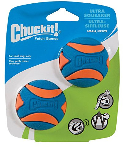 Chuckit - Ultra Squeaker Ball S 5 cm 2 STK. - (CHUC31537)
