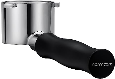 Normcore 51mm Bodenloser Siebträger - Wiederverwendbarer Kaffee-Siebträger - 51 mm DREI-Ohr-Griff kompatibel mit DeLonghi La Specialista EC9335M EC9155M EC9355M EC9665M