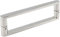 BAZAC Poignée de porte de douche en verre pour salle de bain en acier inoxydable finition polie Poignées de porte de salle de bain Trou à trou 160/200/275 mm Ensembles -160 mm