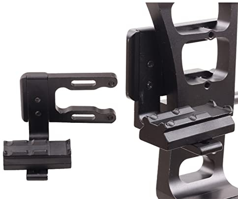 EVTSCAN Bogenschießen-Bogen-Zielfernrohrhalterung Für Red Dot Laser Scope Compound- Und Recurve-Bogenjagd, Professionelles Bogenschießen-Zubehör