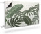 Muralo Heizkörperverkleidung, magnetische Heizkörperabdeckung für Plattenheizkörper aus Stahl oder Blech - Geruchlos und sicher für Gesundheit - Tropische Bananenblatt-Monstera-Palme Br.90cm x Hö.60cm