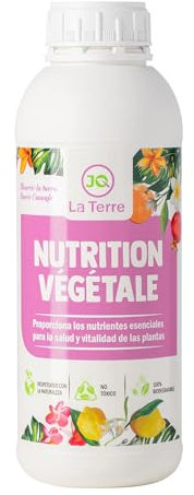 JQ LA TERRE ® COLA DE CABALLO FUNGICIDA DE 1 LITRO, Bioestimulante Natural Preventivo y Curativo. Acción Fungicida Sustancia Básica Refuerza el Mecanismo Defensa de Las Plantas, Equisetum Arvense