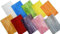 CHICSHIS 10 Mixed Color Stained Glass Sheets, 4x6 Inch Rectangular Glass Sheets for DIY Mosaic Crafts and Home Décor