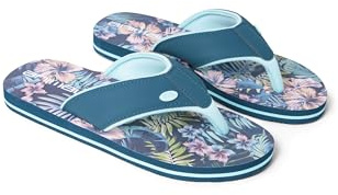Animal Swish AOP Flipflops für Damen - zum Hineinschlüpfen, leicht - ideal für Herbst, Herbst Winterspaziergänge, Wanderungen, Trekking im Freien Mintgrün Damen-Schuhgröße 37 EU