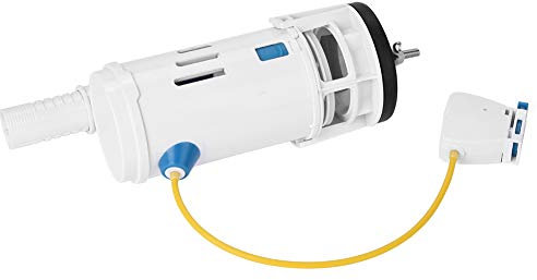 Dual Flush Valve Replacement, Dual Flush Valve with Push Button Handle Water-Saving Toilet Repair Kit Water Tank Accessory Converter Kit