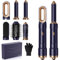 6 IN 1 Airstyler Hairstyler, Lockenstab Föhnbürste mit warmluftbürste，rundbürstenföhn, lockenstab automatisch, Haarglätter Bürste, Haarstyler für Haar Volumen, Glätten, Locken und Föhnen