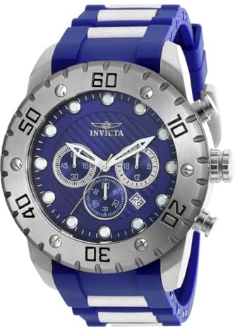 Invicta Pro Diver Edelstahl Herren Quarzuhrwerk - 50mm