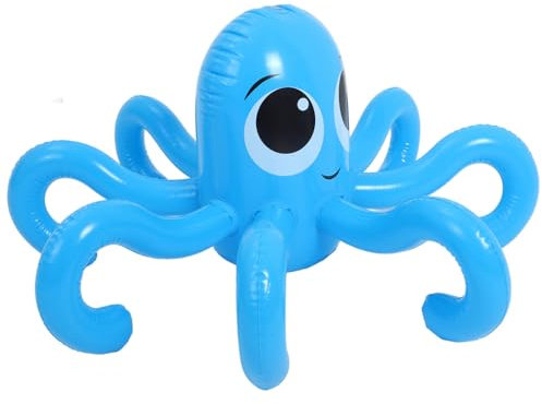 KICHOUSE 1pc Inflatable Water Sprinkler Toy for Boys and Girls Outdoor Pool Garden Bath Sprinkler Octopus Shape Plaything