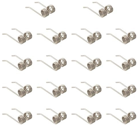 Milageto Dethatcher Tines Scarifier Tines Accessories Lawn Tractor Attachments Easy Installation for 27022 2500600G Corded Dethatcher, 18pcs