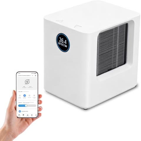 BAOSHISHAN Refroidisseur d'aquarium Intelligent 45L, Mini Refroidisseur d'eau pour Aquarium avec régulation de température constante et Pompe intégrée