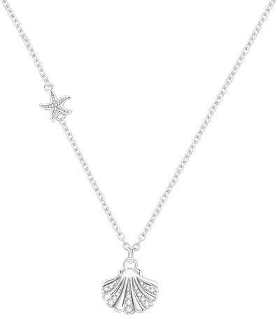 MISEFF 925 reines Silber Damen Halskette, minimalistisches Design, erweiterbare kette, Damenschmuck für den täglichen Anlass