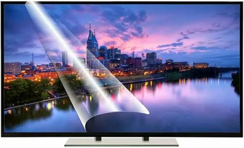 HOTAPEPU Matte Anti Glare Film For TV, TV Screen Protective Film Out Blue Light Anti Reflection Screen Filter Relieve Eye Strain for LCD Display~/